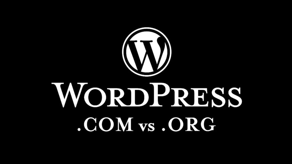 WordPress.com or WordPress.org